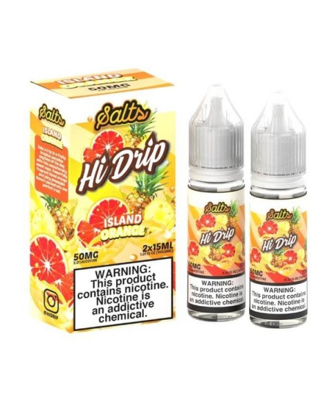 Island Orange by Hi-Drip Nicotine Salt E-Liquid