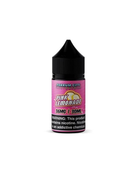 Pink Lemonade Tobacco Free Nicotine Salt Juice by Ferrum City Liquid