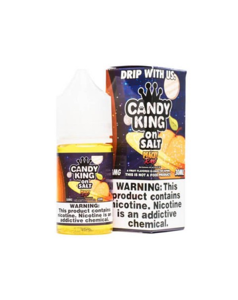 Peachy Rings Nicotine Salt by Candy King On Salt eJuice