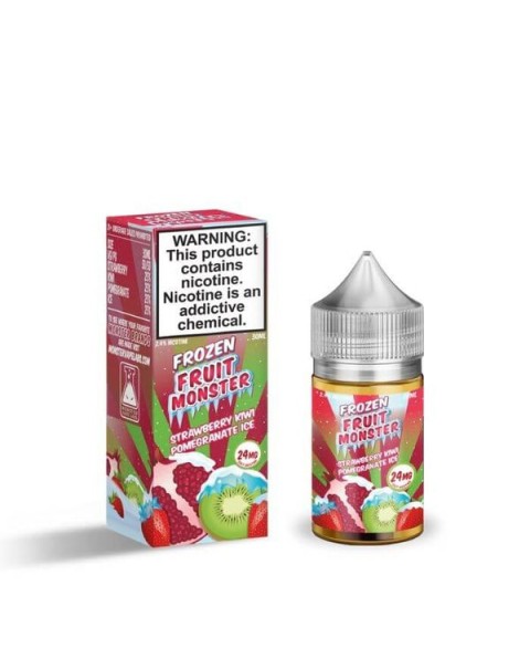 Strawberry Kiwi Pomegranate Ice Nicotine Salt by Frozen Fruit Monster E-Liquid