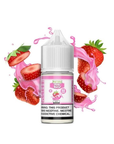 Pink Burst by Pod Juice Nicotine Salt E-Liquid