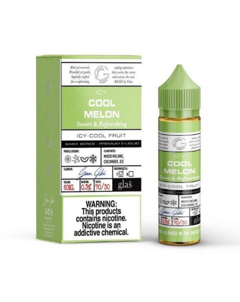 Cool Melon Tobacco Free Nicotine Vape Juice by BSX Series (Former Glas Basix Series)