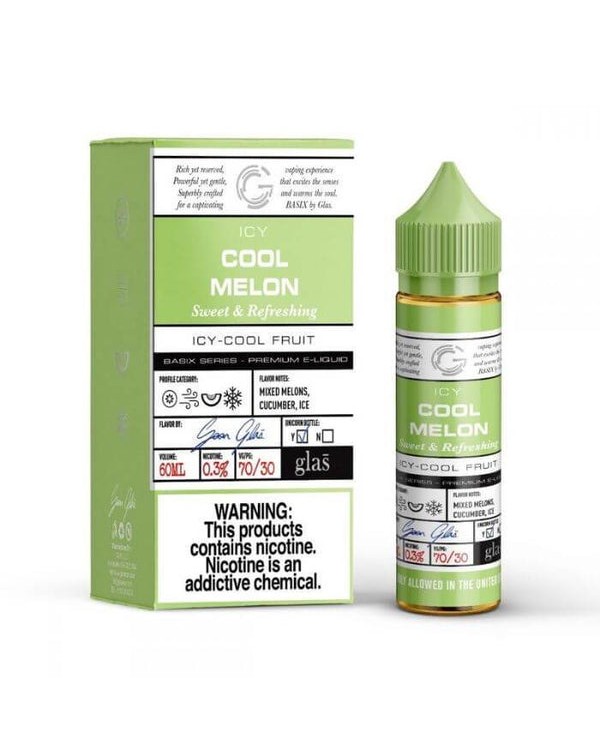 Cool Melon Tobacco Free Nicotine Vape Juice by BSX...