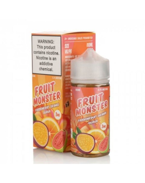 Passionfruit Orange Guava by Fruit Monster E-Liquid