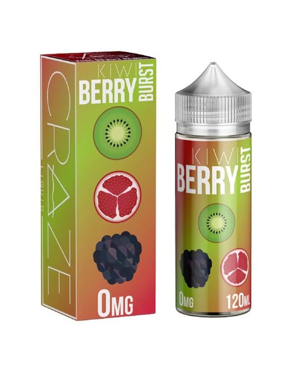 Kiwi Berry Burst by Craze Liquid eJuice