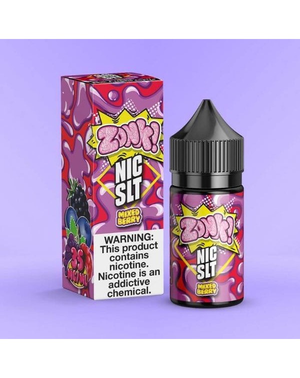 Mixed Berry Nicotine Salt by ZoNK! E-Liquid