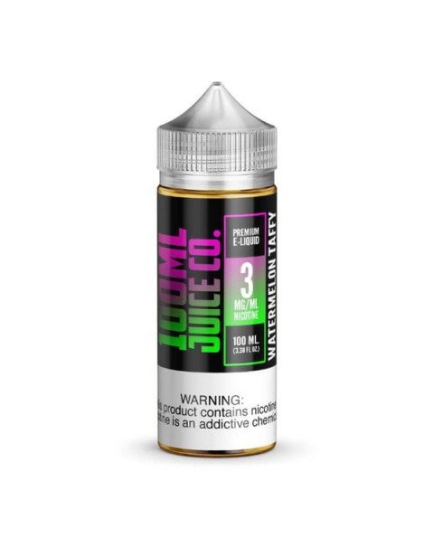 Watermelon Taffy by 100ML Juice Co eJuice