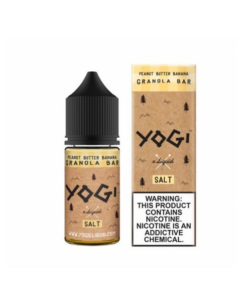 Peanut Butter Banana Granola by Yogi Nicotine Salt E-Liquid