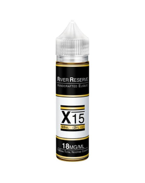 X-15 Tobacco Free Nicotine E-liquid by River Reserve