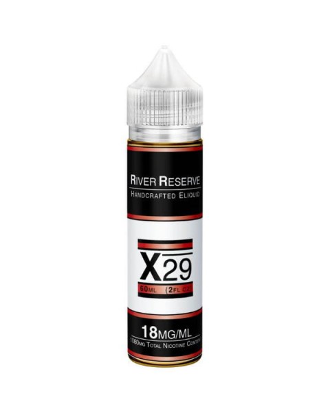 X-29 Tobacco Free Nicotine E-liquid by River Reserve