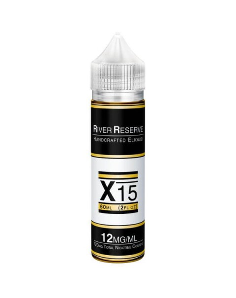 X-15 Tobacco Free Nicotine E-liquid by River Reserve