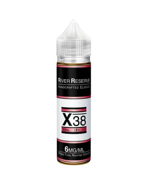 X-38 Tobacco Free Nicotine E-liquid by River Reserve