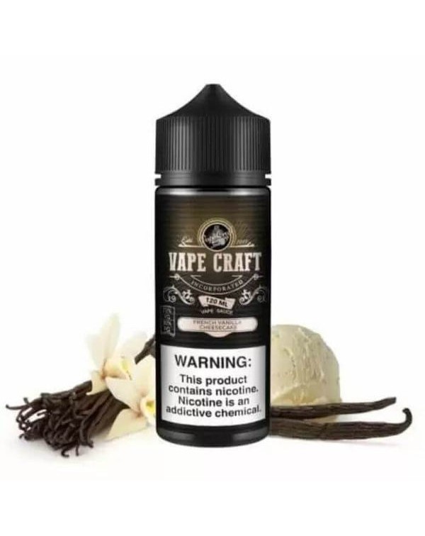 French Vanilla Cheesecake Vape Juice by Vape Craft