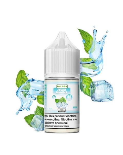 Jewel Menthol Tobacco Free Nicotine Salt Juice by Pod Juice