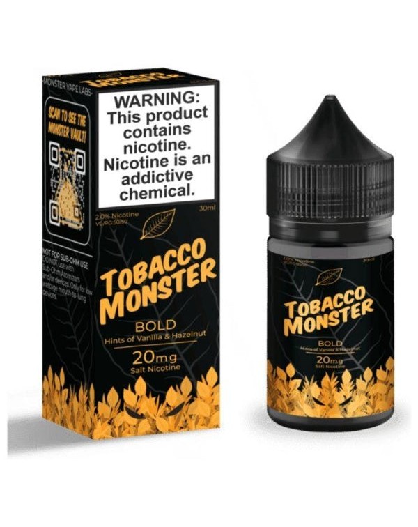 Bold Nicotine Salt Juice by Tobacco Monster