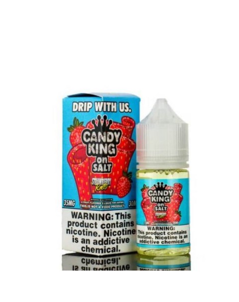 Strawberry Rolls Nicotine Salt by Candy King On Salt eJuice