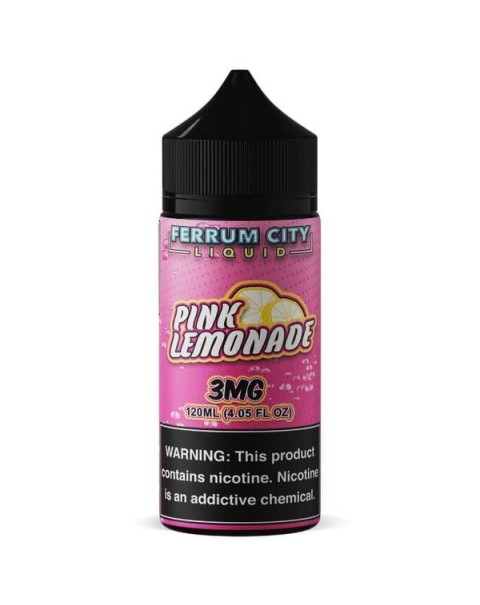 Angry Pink Lemonade Tobacco Free Nicotine Vape Juice by Ferrum City Liquid