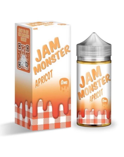 Apricot Tobacco Free Nicotine Vape Juice by Jam Monster