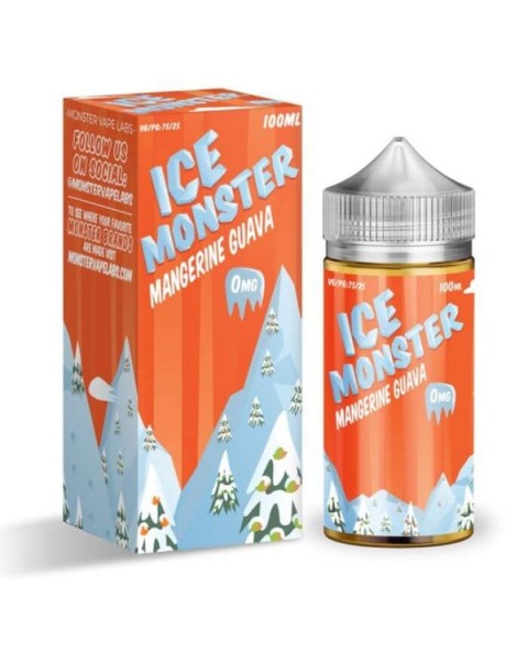 Mangerine Guava Tobacco Free Nicotine Vape Juice by Ice Monster