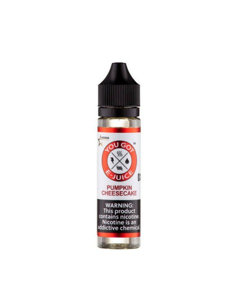 Pumpkin Cheesecake Synthetic Nicotine Vape Juice by You Got E-Juice