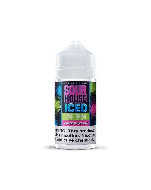 Sour Watermelon Vape Juice by Sour House Iced Prem...