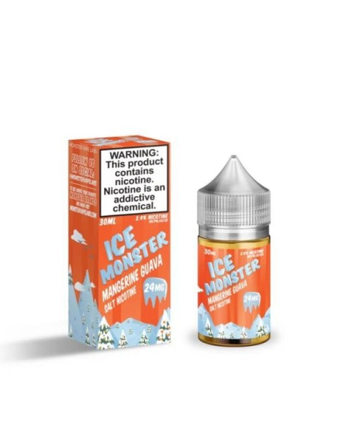 Mangerine Guava Tobacco Free Nicotine Salt Juice by Ice Monster