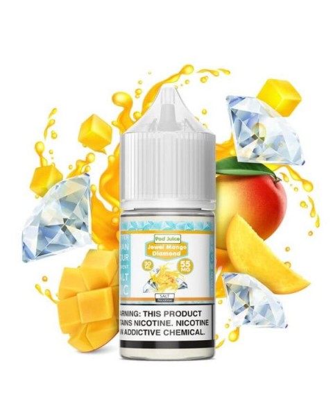 Jewel Mango Diamond by Pod Juice Nicotine Salt E-Liquid