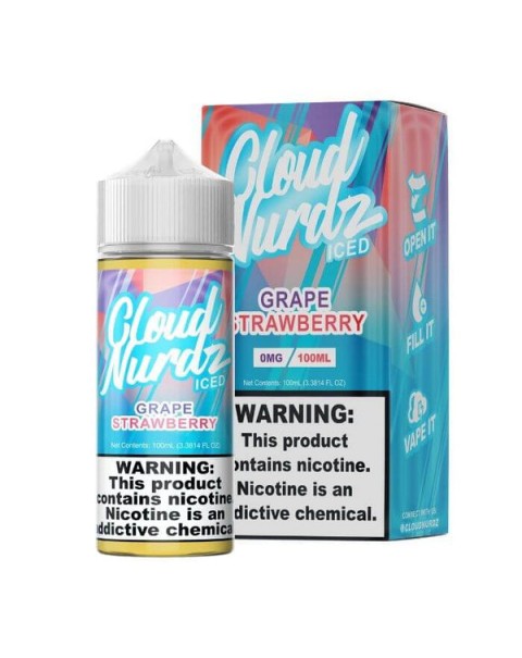 Grape Strawberry Iced by Cloud Nurdz eJuice