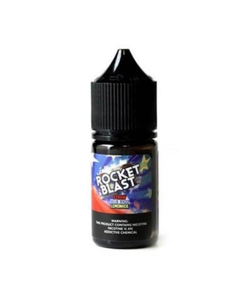 Rocket Blast Straw Blue Razz Lemonade Nicotine Salt by Ohm Boy E-Liquid