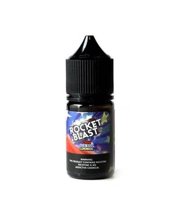 Rocket Blast Straw Blue Razz Lemonade Nicotine Sal...