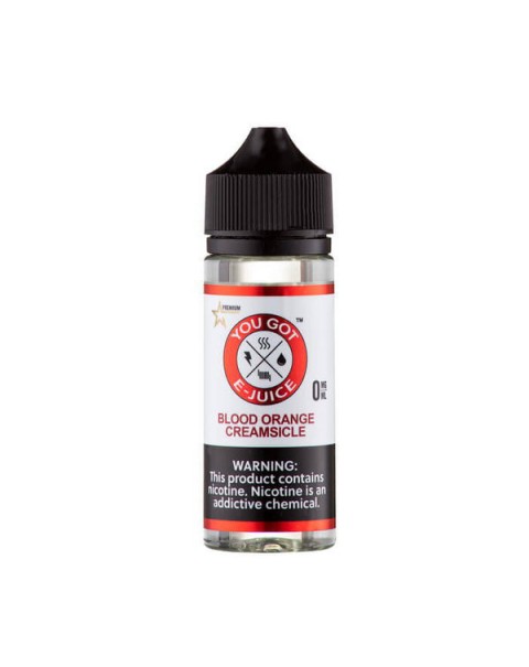 Blood Orange Creamsicle Synthetic Nicotine Vape Juice by You Got E-Juice