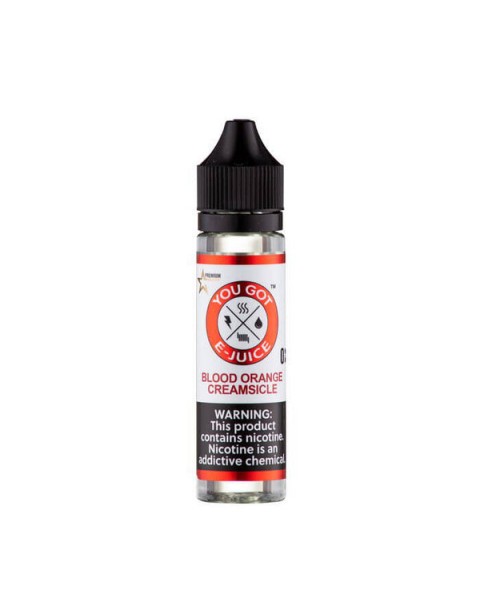 Blood Orange Creamsicle Synthetic Nicotine Vape Juice by You Got E-Juice