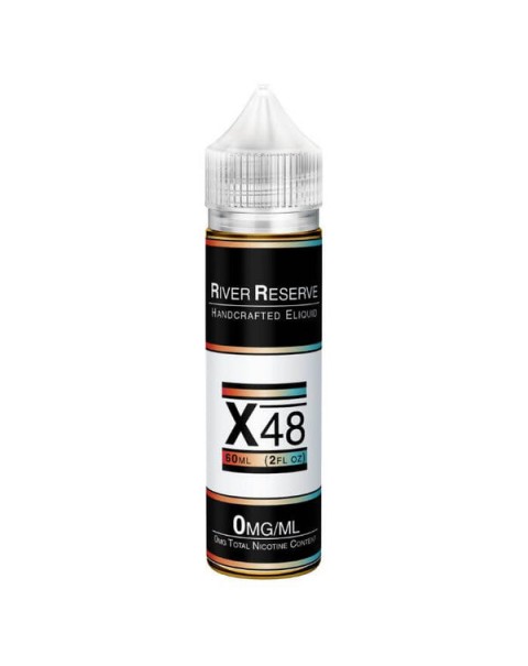 X-48 Tobacco Free Nicotine E-liquid by River Reserve