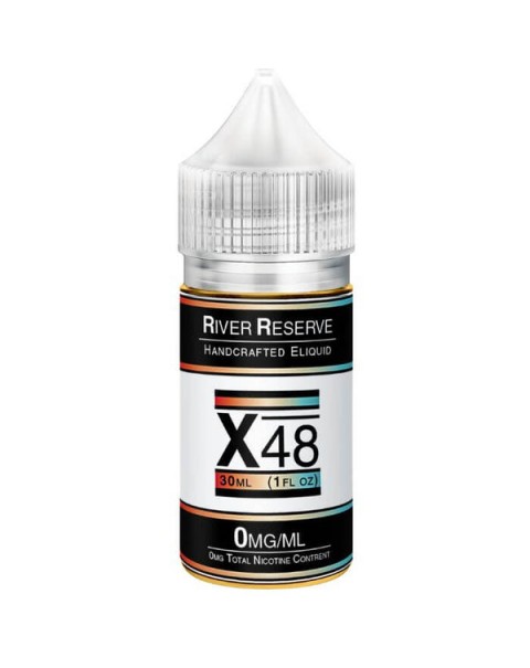 X-48 Tobacco Free Nicotine E-liquid by River Reserve