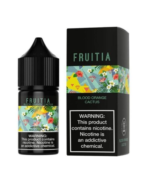 Blood Orange Cactus by Fruitia Nicotine Salt E-Liquids