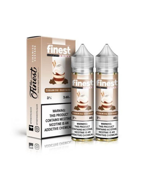 Tiramisu Custard by The Finest Signature Edition E-Liquid