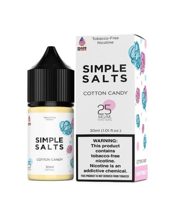 Cotton Candy Tobacco Free Nicotine Salt Juice by S...