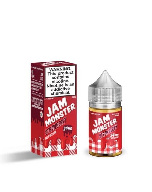 Strawberry Tobacco Free Nicotine Salt Juice by Jam...