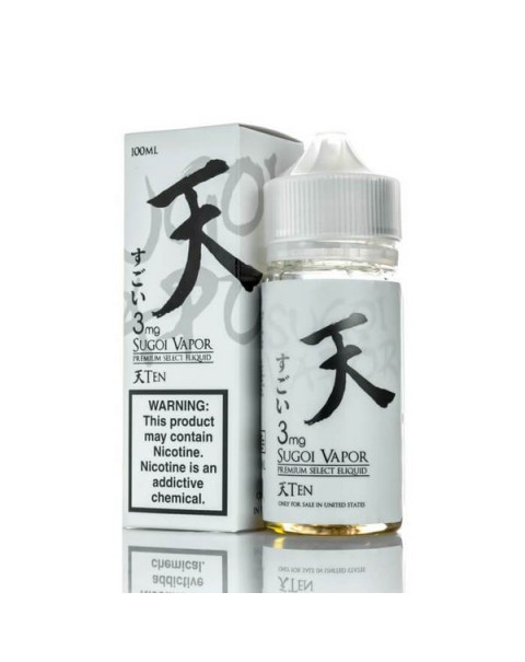 Ten by Sugoi Vapor E-Liquid