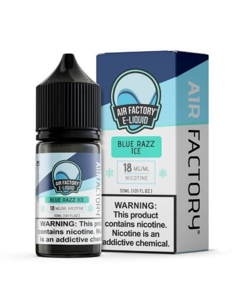 Blue Razz Ice Nicotine Salt by Air Factory E-Liquid