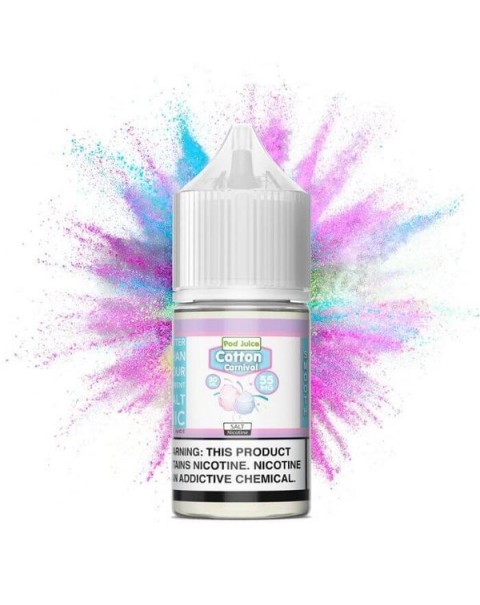 Cotton Carnival by Pod Juice Nicotine Salt E-Liquid