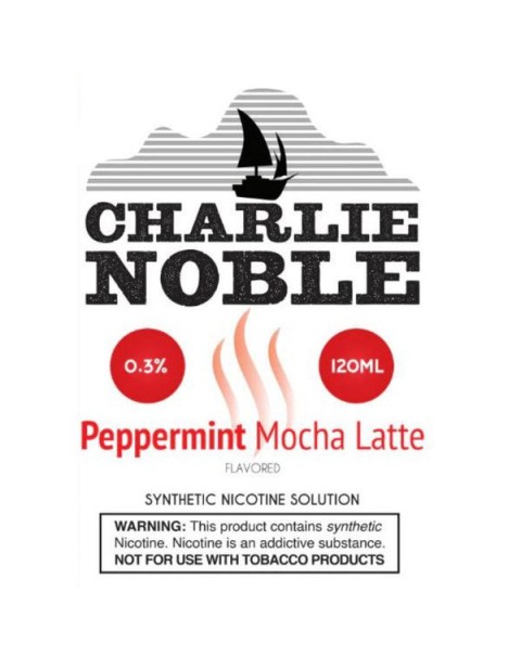 Peppermint Mocha Tobacco Free Nicotine Vape Juice by Charlie Noble E-Liquid