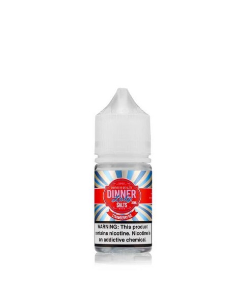 Strawberry Ice Nicotine Salt by Vape Dinner Lady E-Liquid