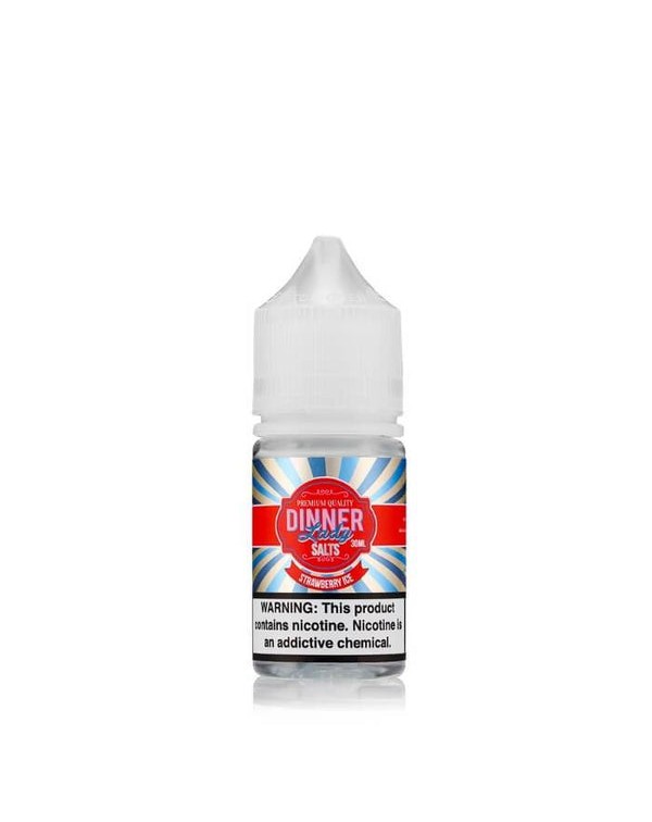 Strawberry Ice Nicotine Salt by Vape Dinner Lady E...