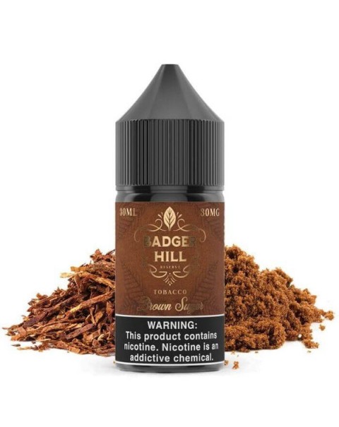 Brown Sugar by Badger Hill Reserve Nicotine Salt eJuice