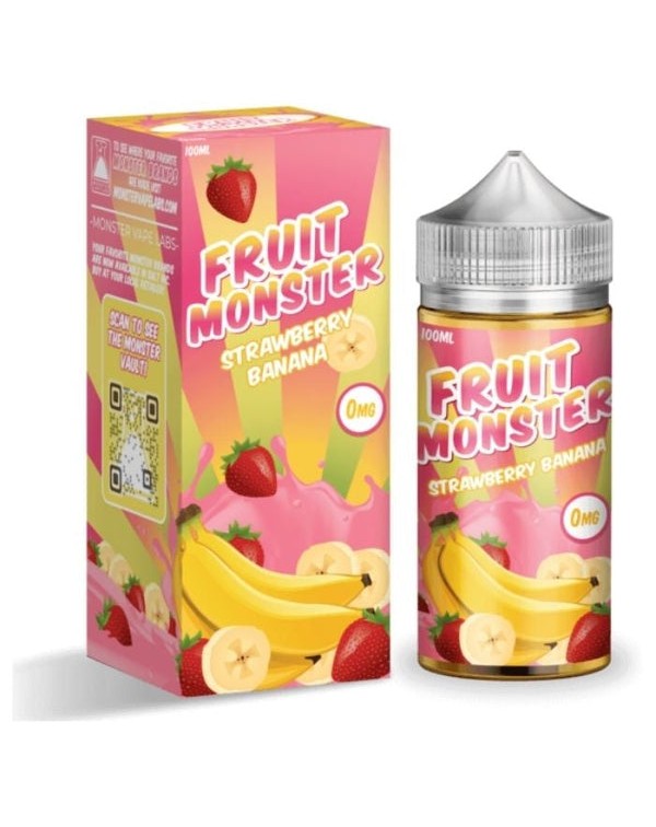 Strawberry Banana Tobacco Free Nicotine Vape Juice...