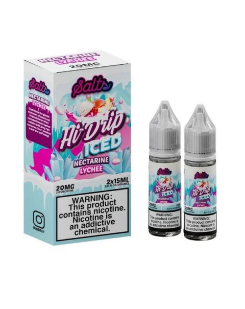 Nectarine Lychee by Hi-Drip Iced Nicotine Salt E-Liquid