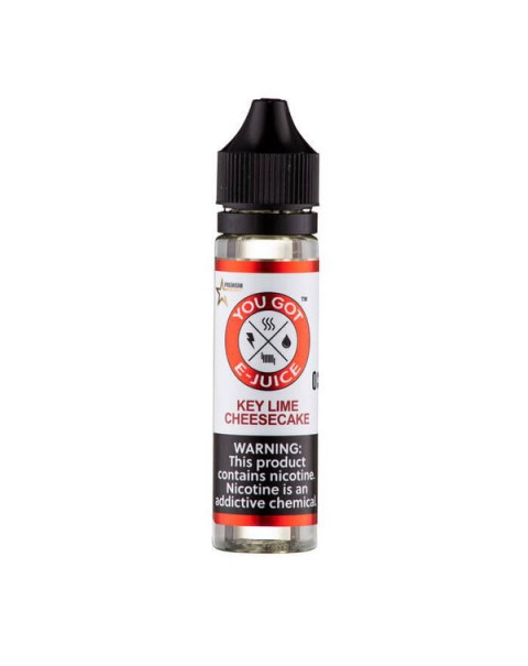 Key Lime Cheesecake Synthetic Nicotine Vape Juice by You Got E-Juice