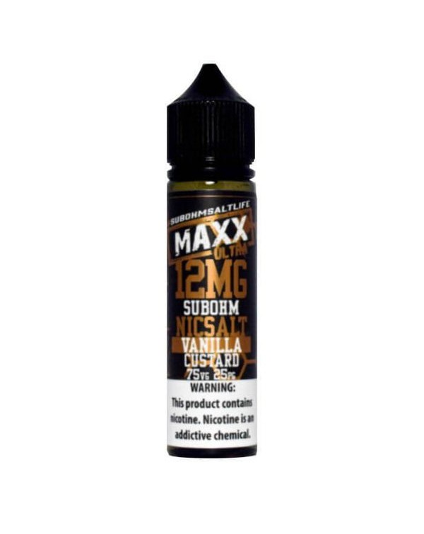 Vanilla Custard by Maxx Ultra E-Liquid