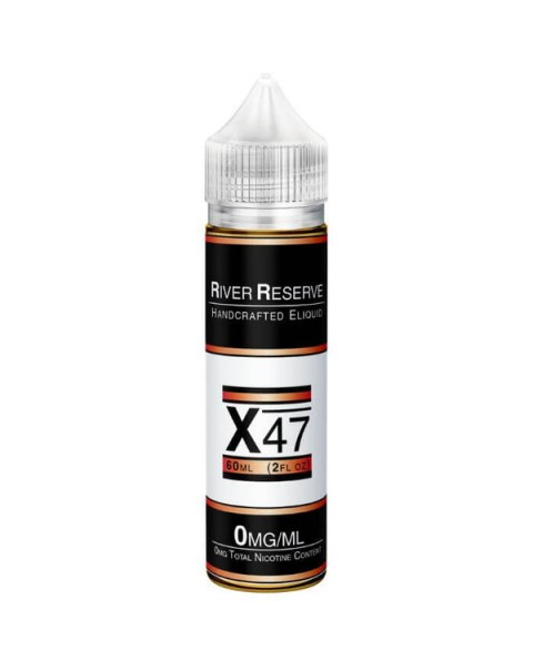 X-47 Tobacco Free Nicotine E-liquid by River Reserve